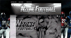 Desktop Screenshot of nzonefootball.com